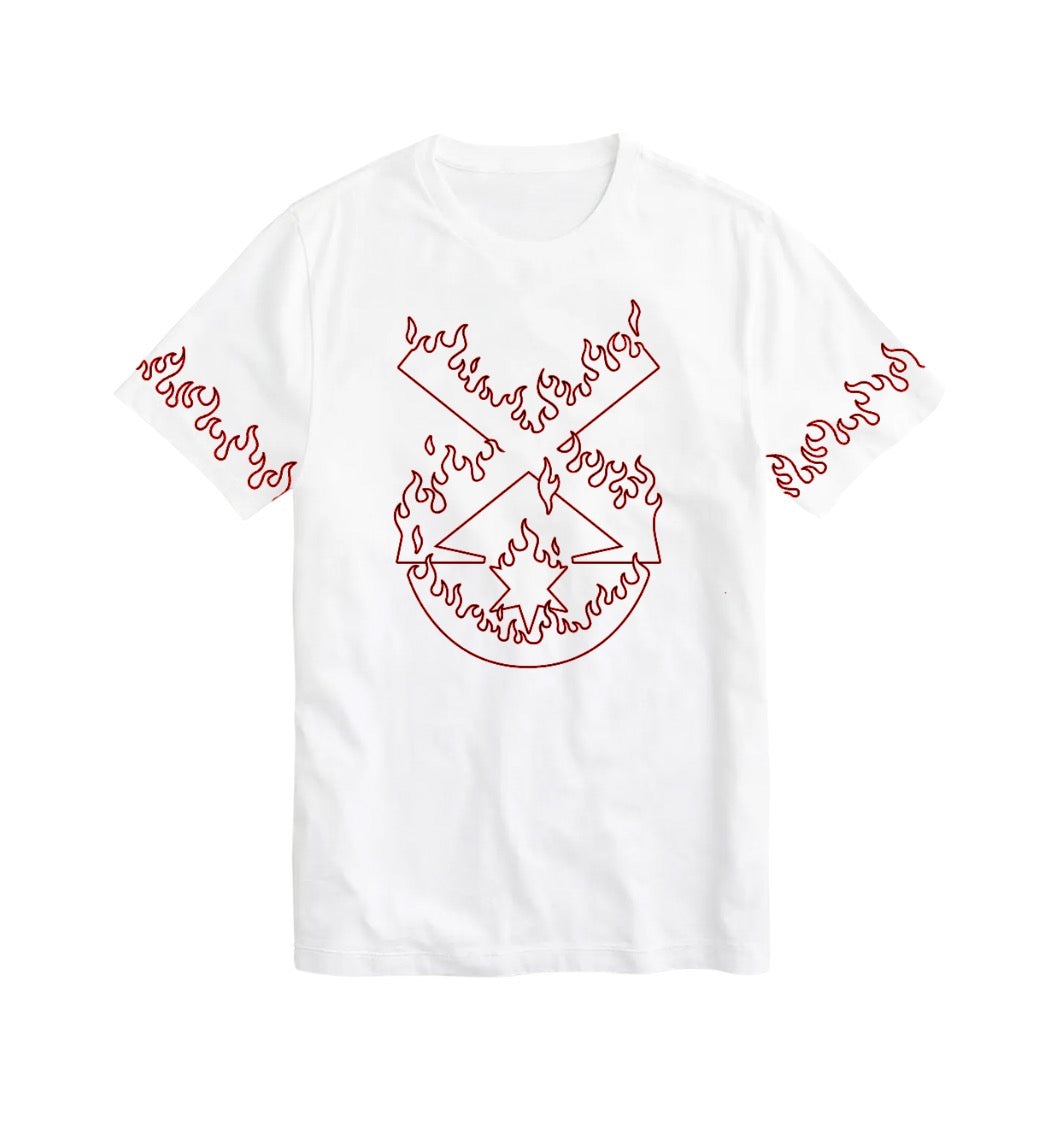 Transparent Flame T-shirt