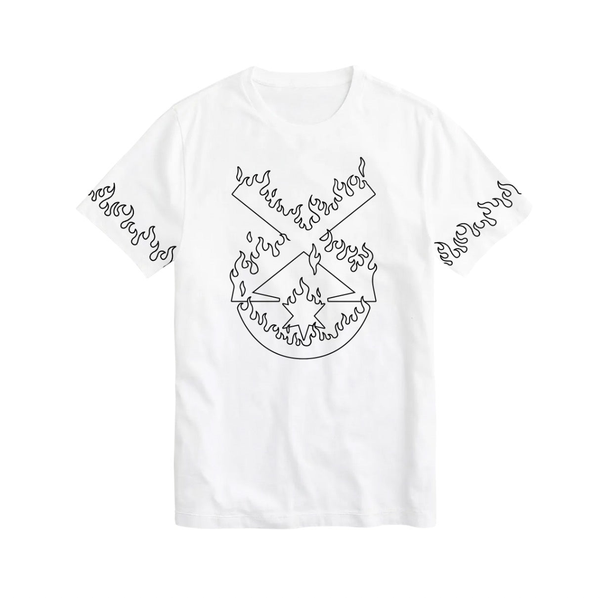 Transparent Flame T-shirt