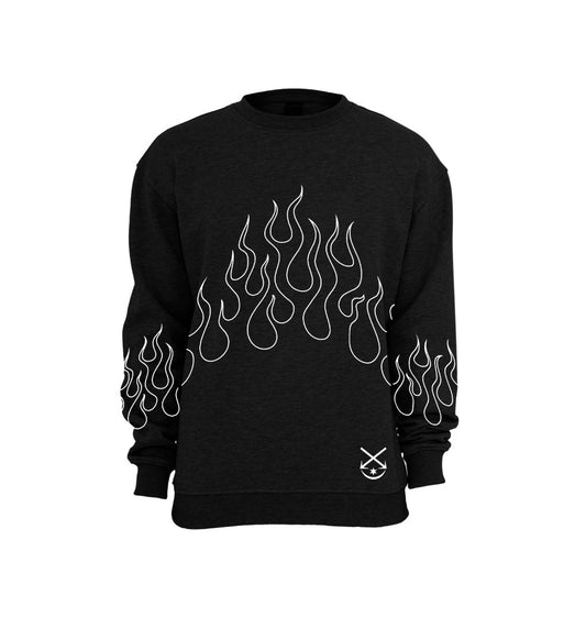 Burning Flame Sweater